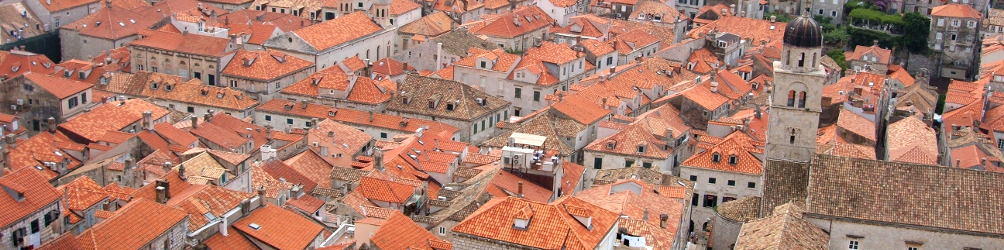 Dächer der Altstadt von Dubrovnik. Foto: Lena Gronert