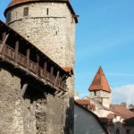 Alte Stadtmauer von Tallinn. Foto: Sybille Heeg